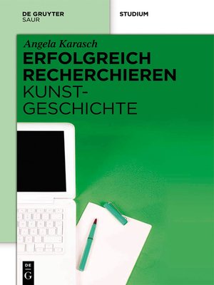 cover image of Erfolgreich recherchieren – Kunstgeschichte